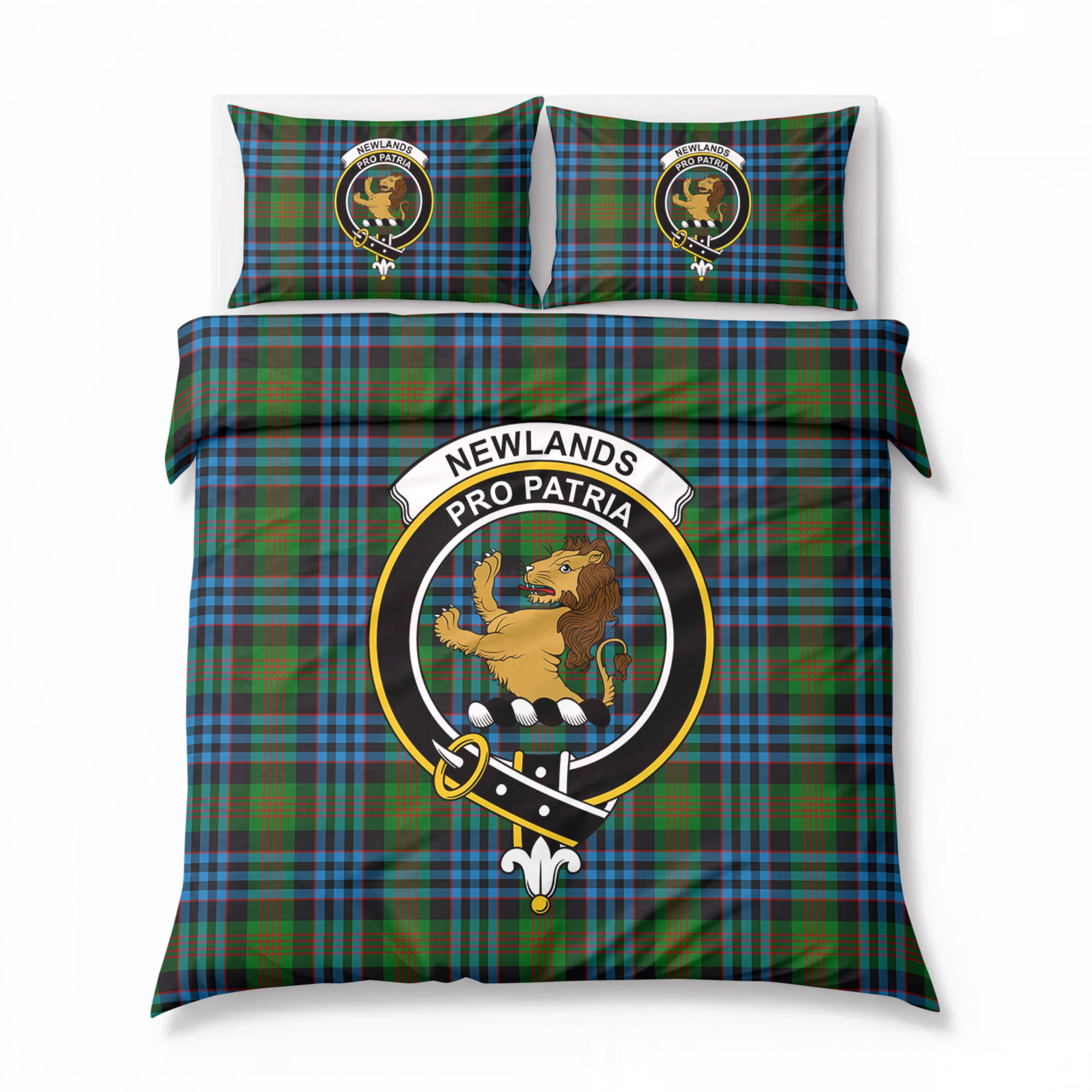Newlands Tartan Crest Bedding Set