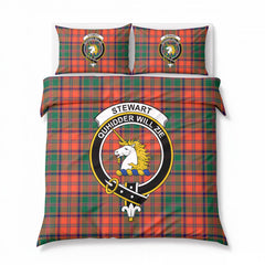 Stewart of Appin Ancient Tartan Crest Bedding Set