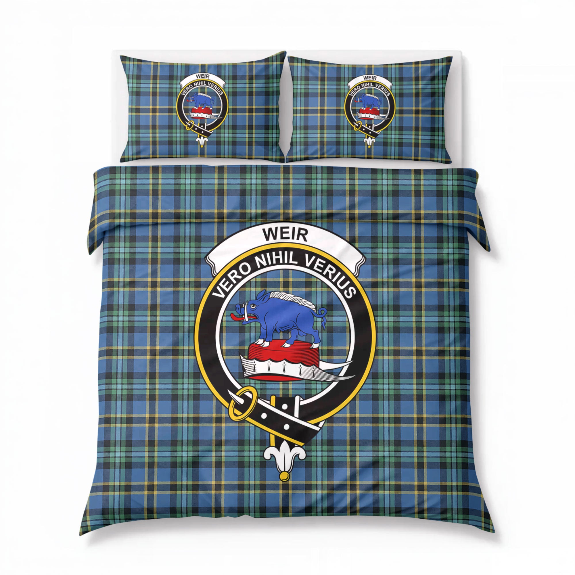 Weir Ancient Tartan Crest Bedding Set