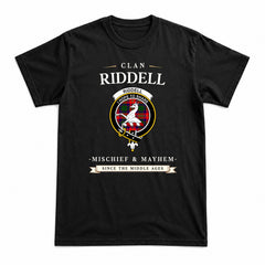 Riddell Tartan Crest Mischief and Mayhem T-shirt