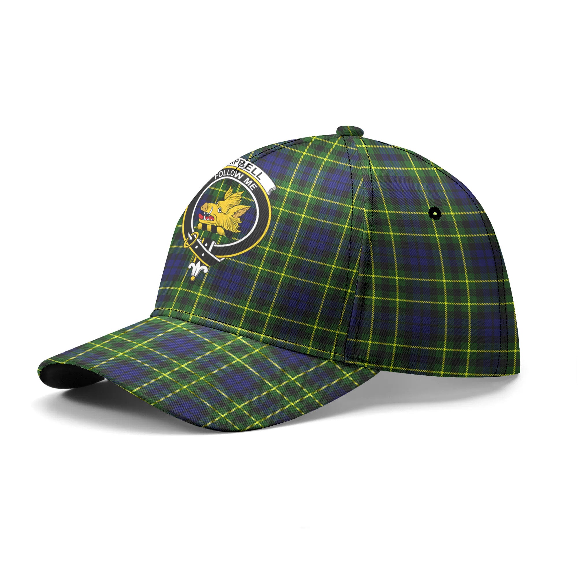 Campbell of Breadalbane Modern Tartan Crest Classic Cap