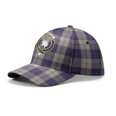 Cunningham Dress Blue Dancers Tartan Crest Classic Cap