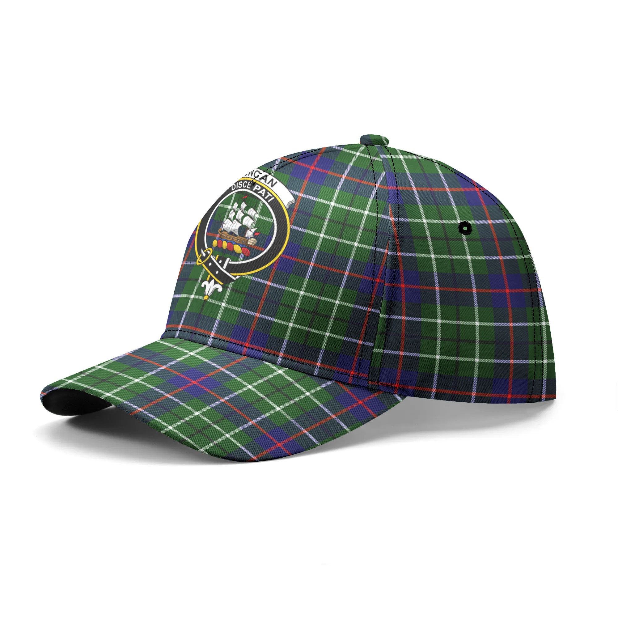 Duncan Modern Tartan Crest Classic Cap