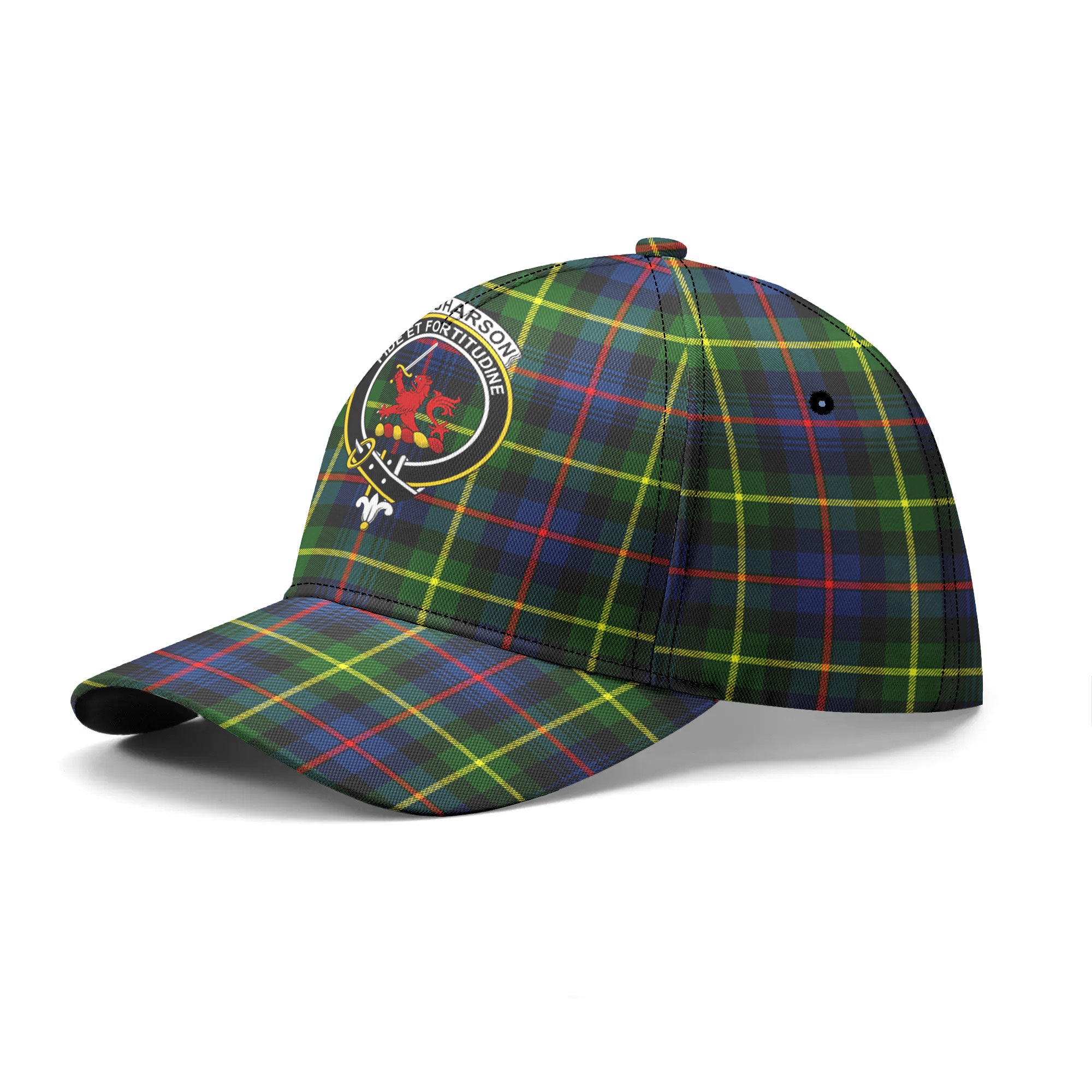 Farquharson Modern Tartan Crest Classic Cap