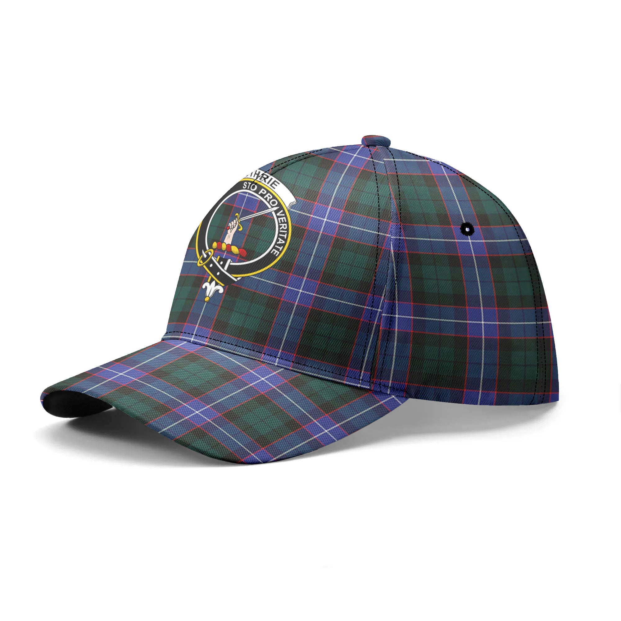 Guthrie Modern Tartan Crest Classic Cap