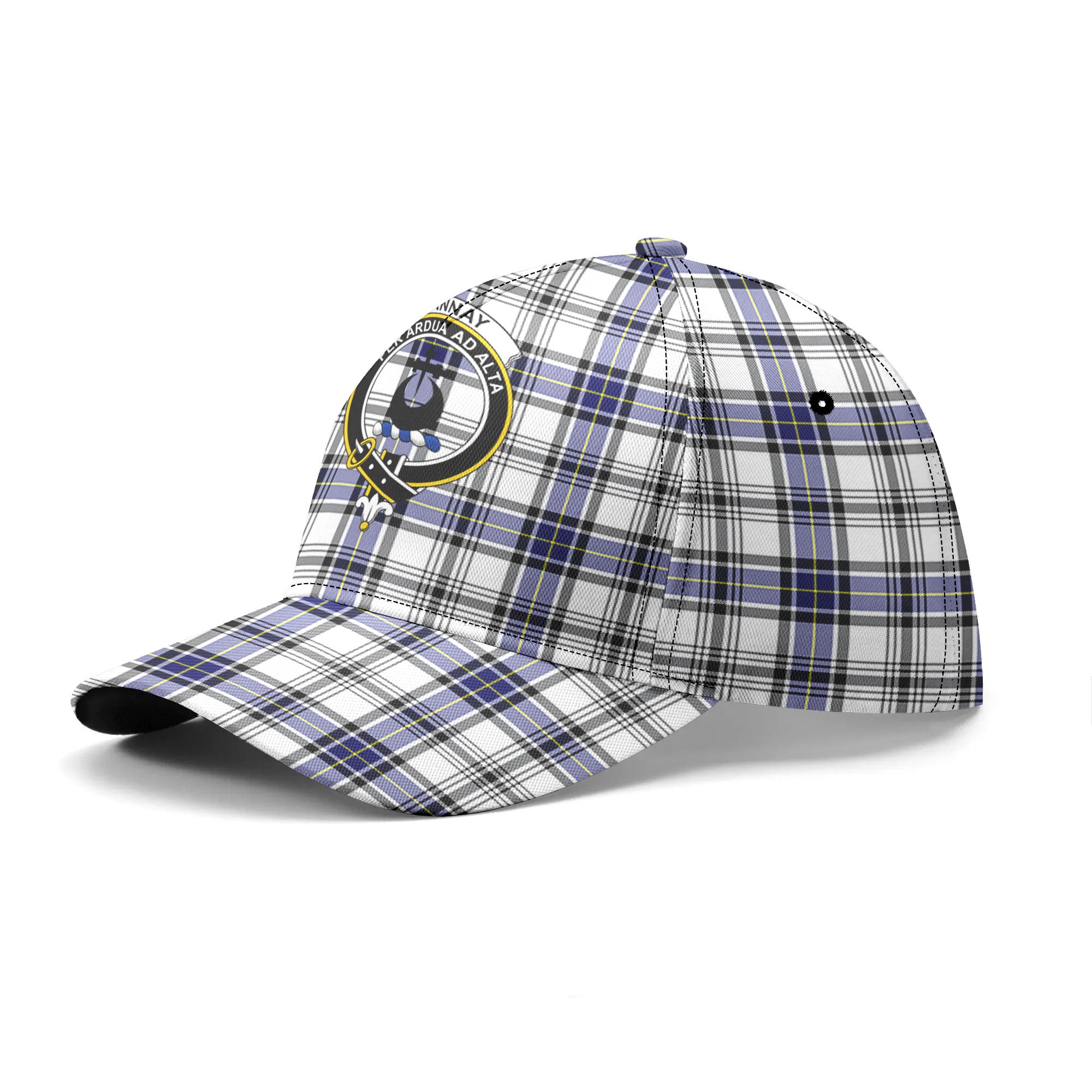 Hannay Modern Tartan Crest Classic Cap