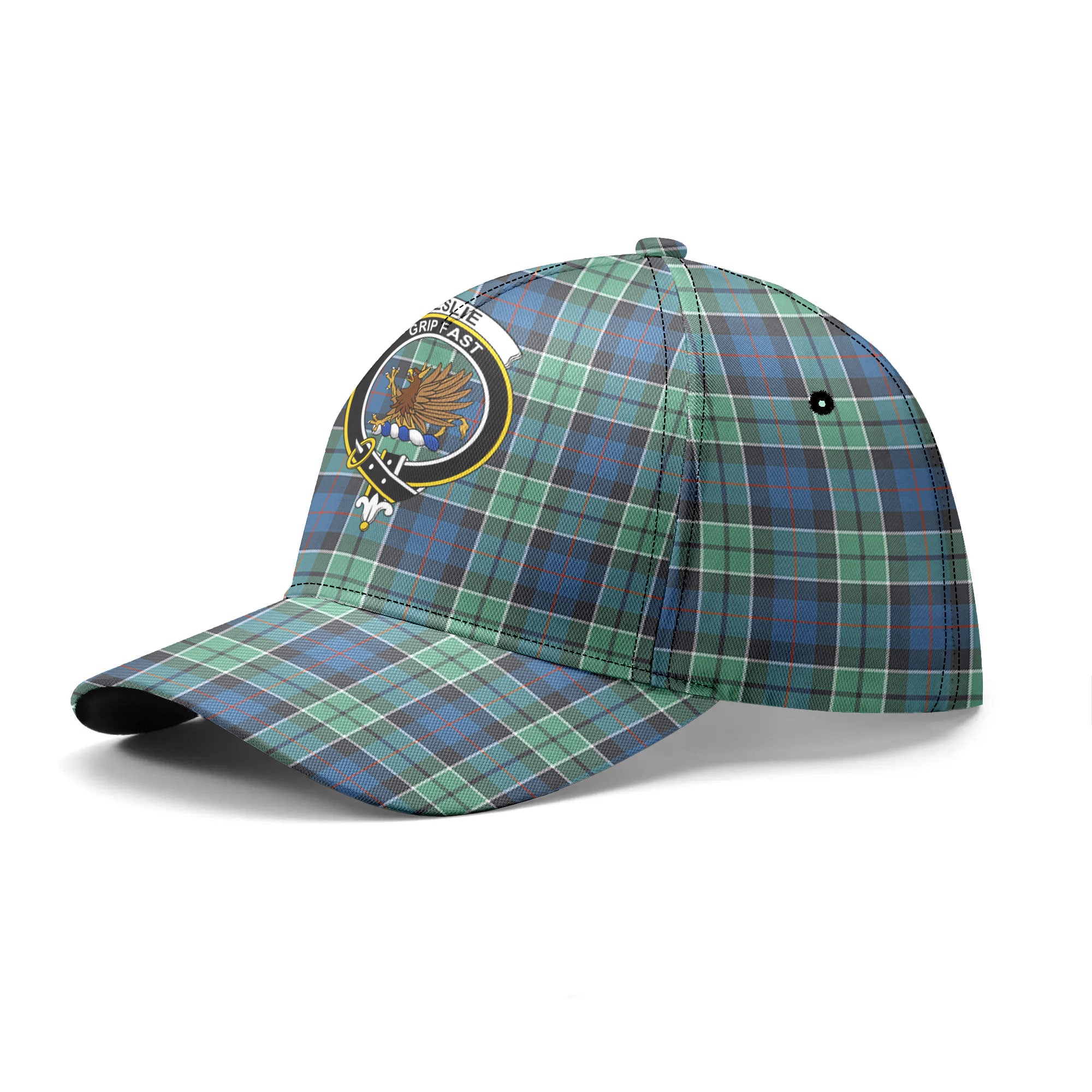 Leslie Hunting Ancient Tartan Crest Classic Cap