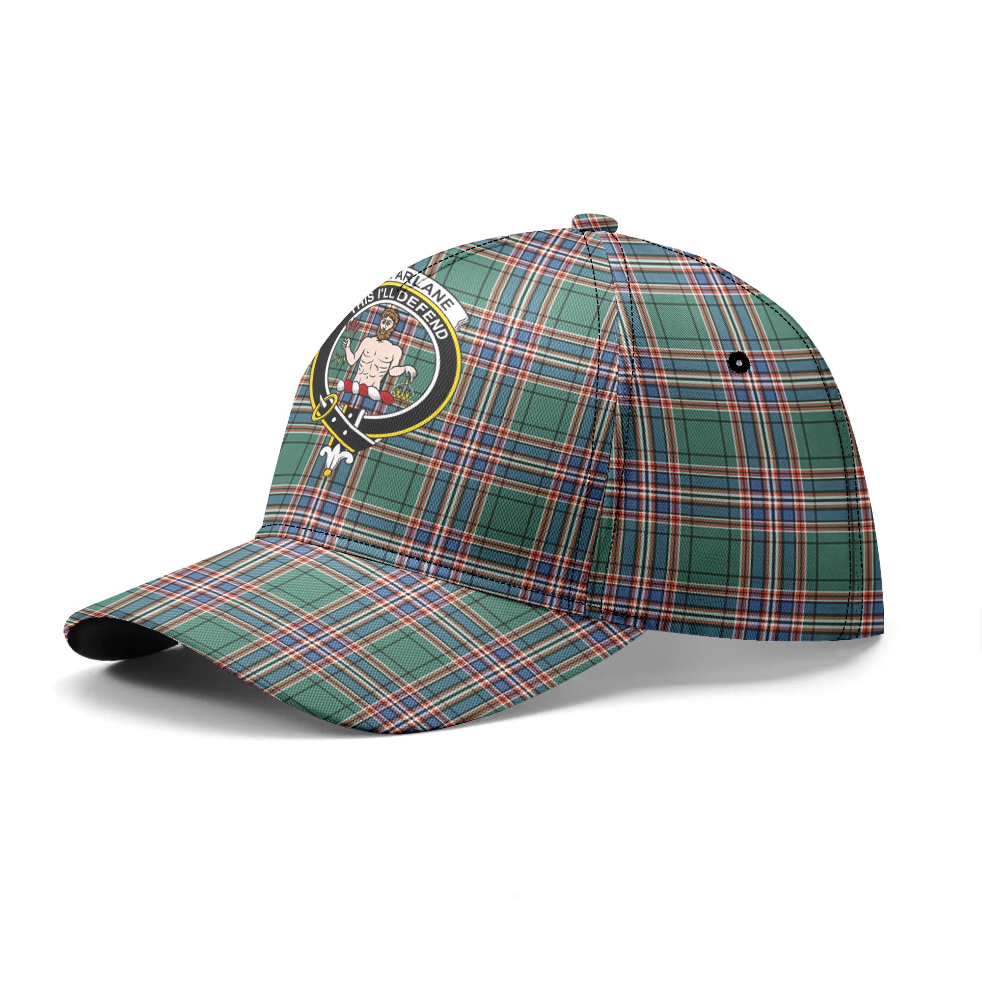 MacFarlane Hunting Ancient Tartan Crest Classic Cap