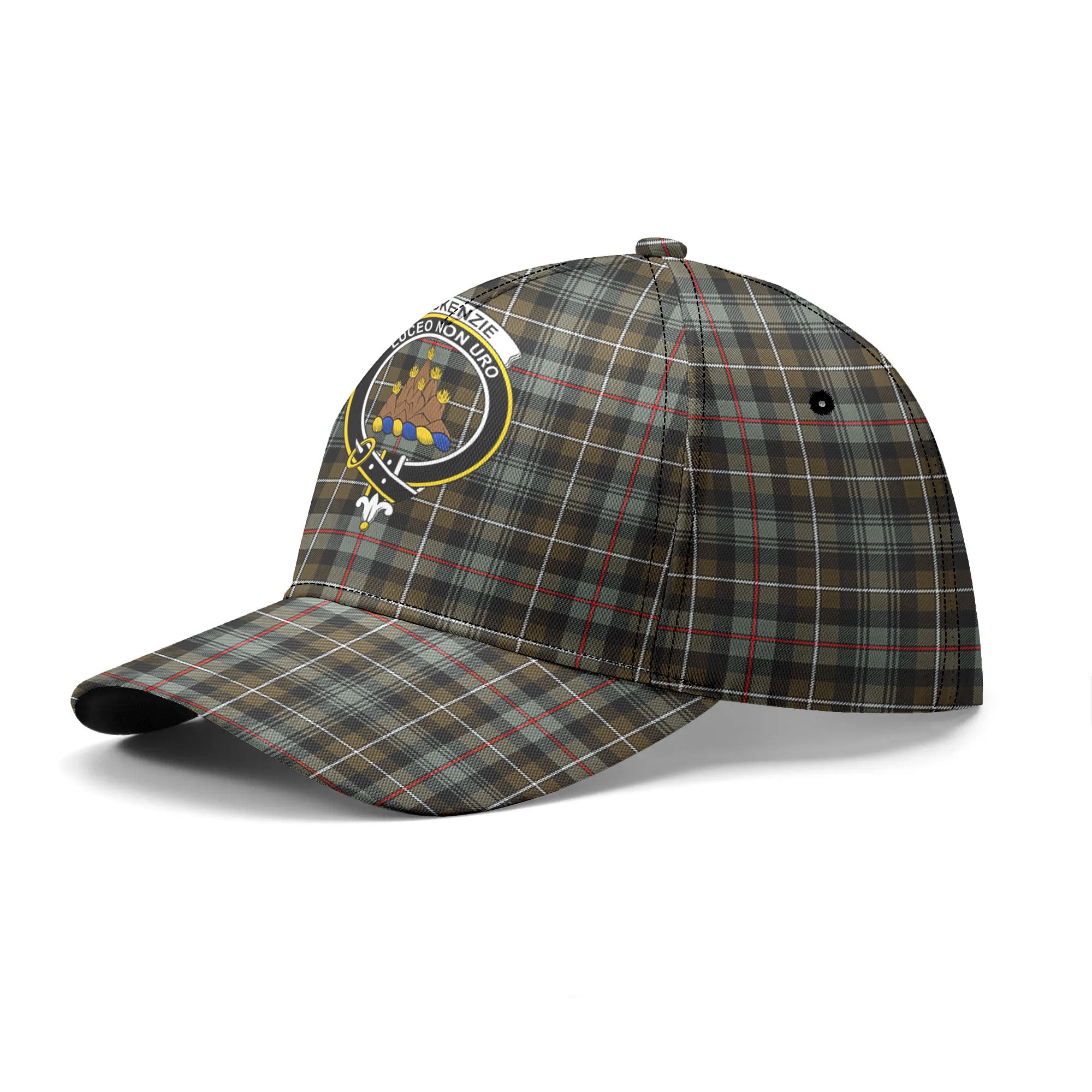 MacKenzie Weathered Tartan Crest Classic Cap