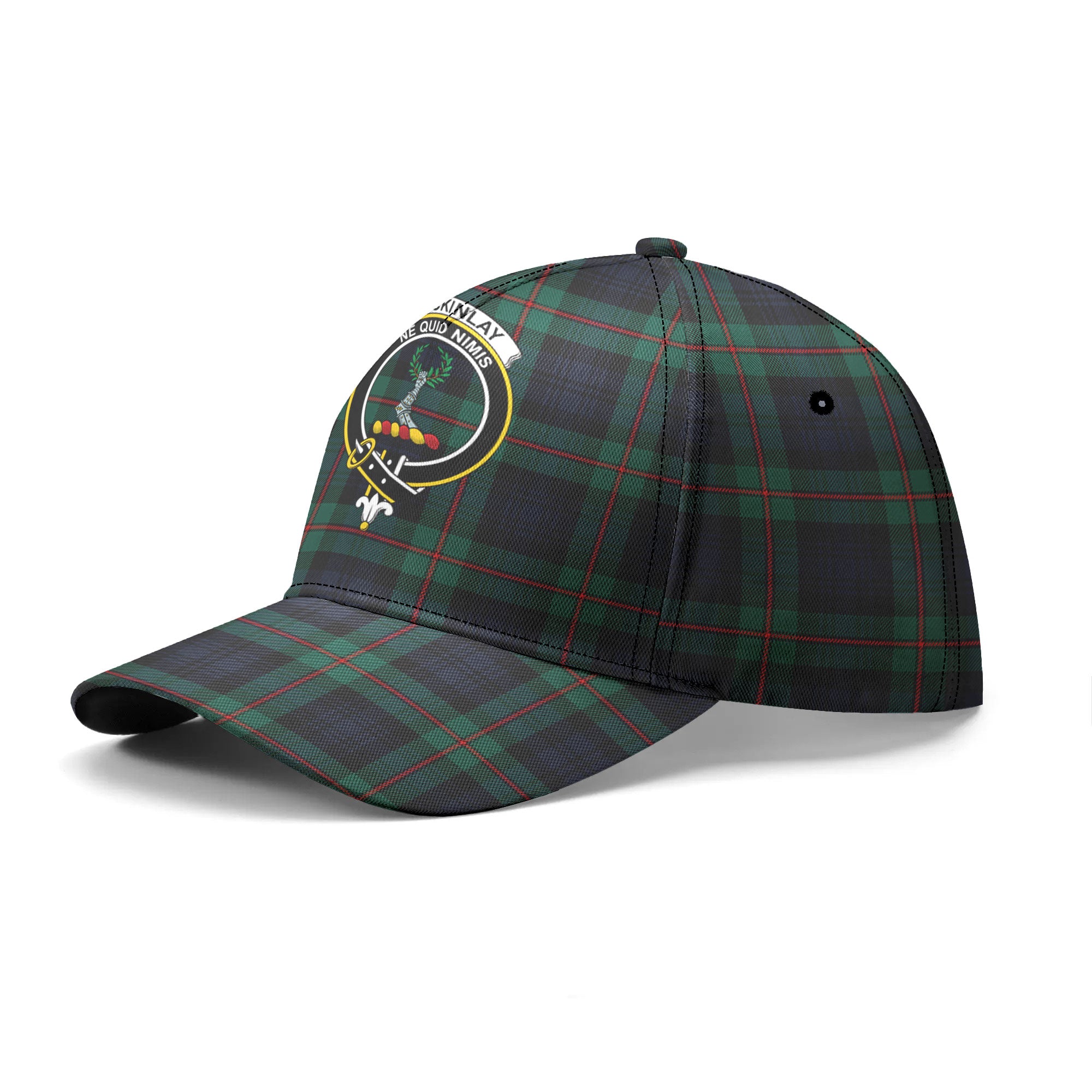 MacKinlay Modern Tartan Crest Classic Cap