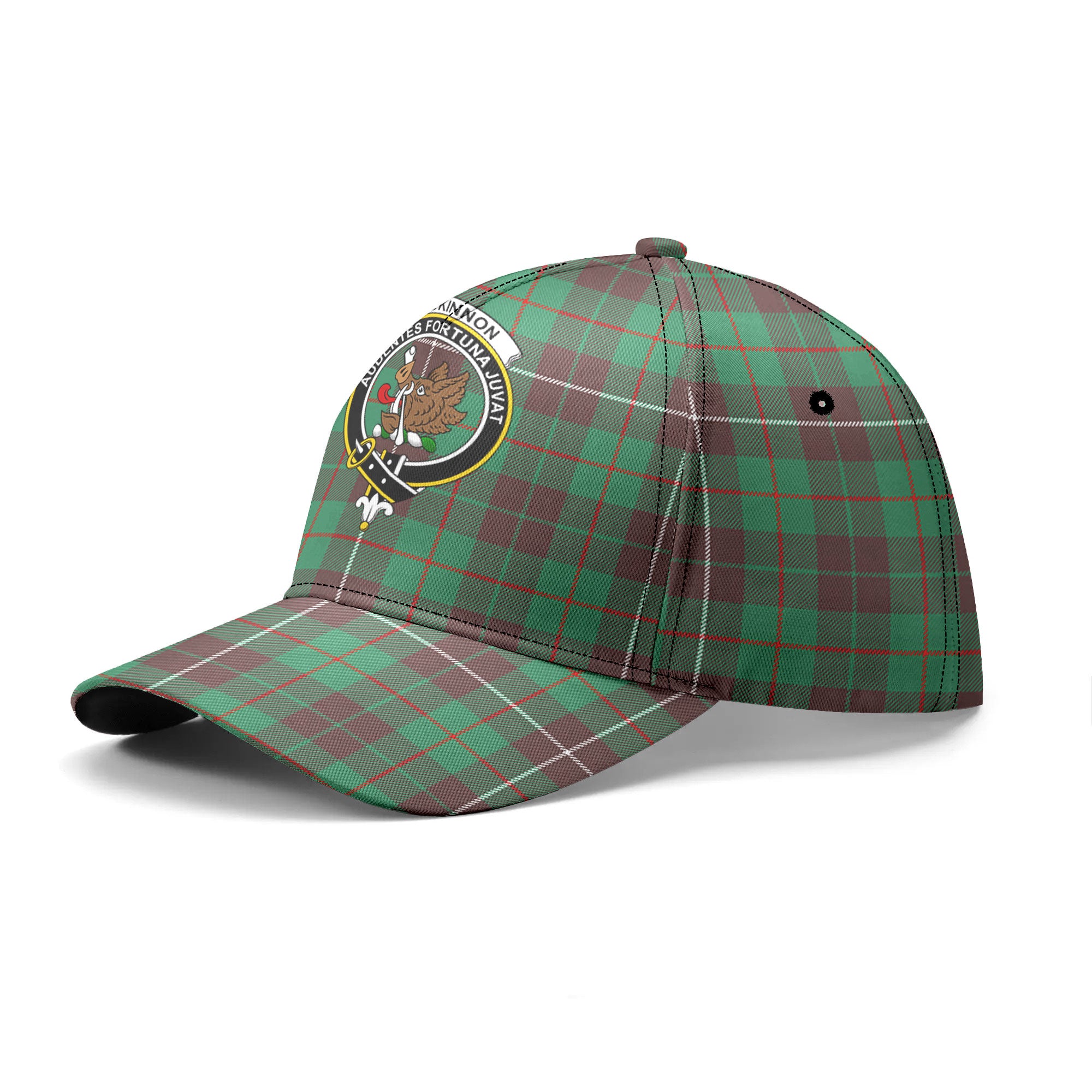 MacKinnon Hunting Ancient Tartan Crest Classic Cap