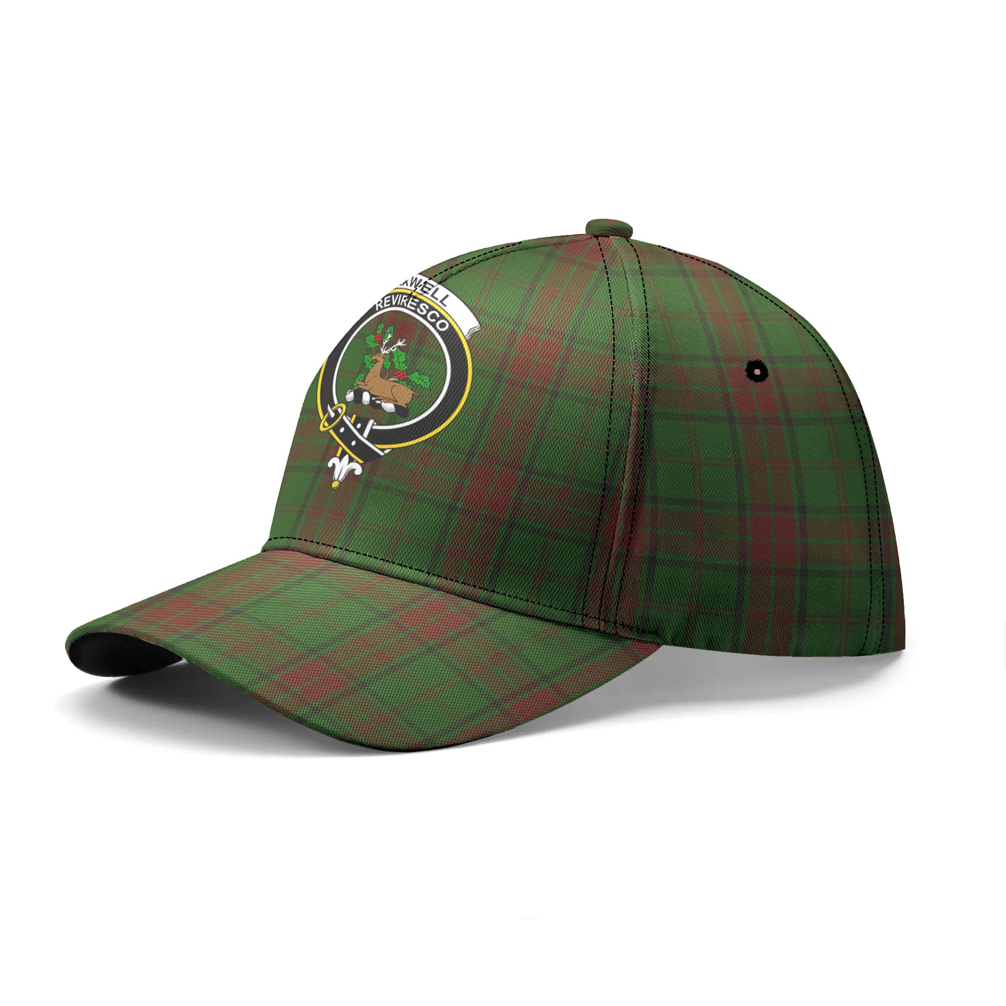 Maxwell Hunting Tartan Crest Classic Cap