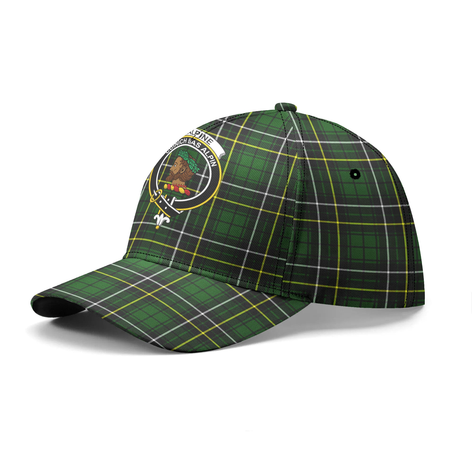 McAlpine Modern Tartan Crest Classic Cap