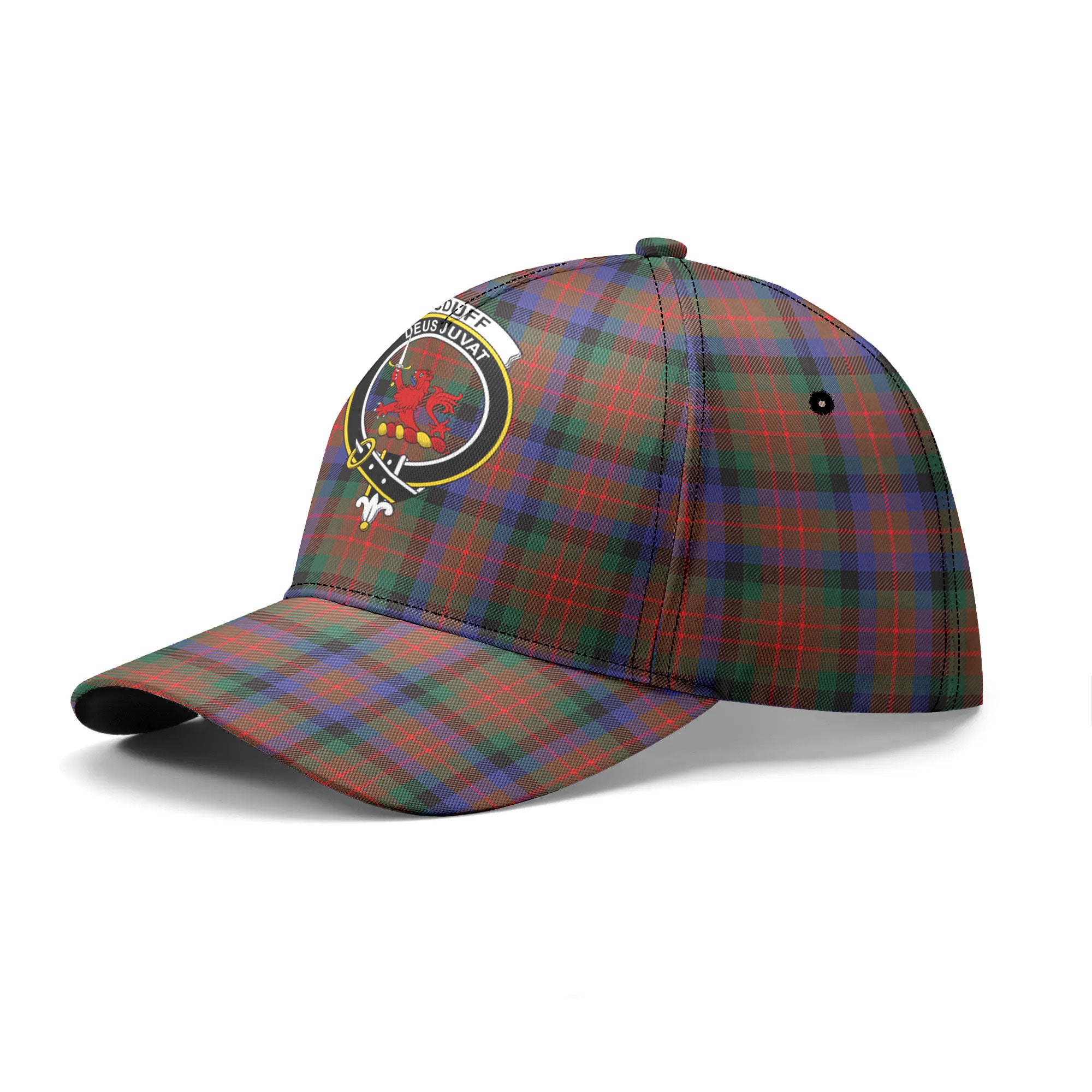 McDuff Hunting Modern Tartan Crest Classic Cap