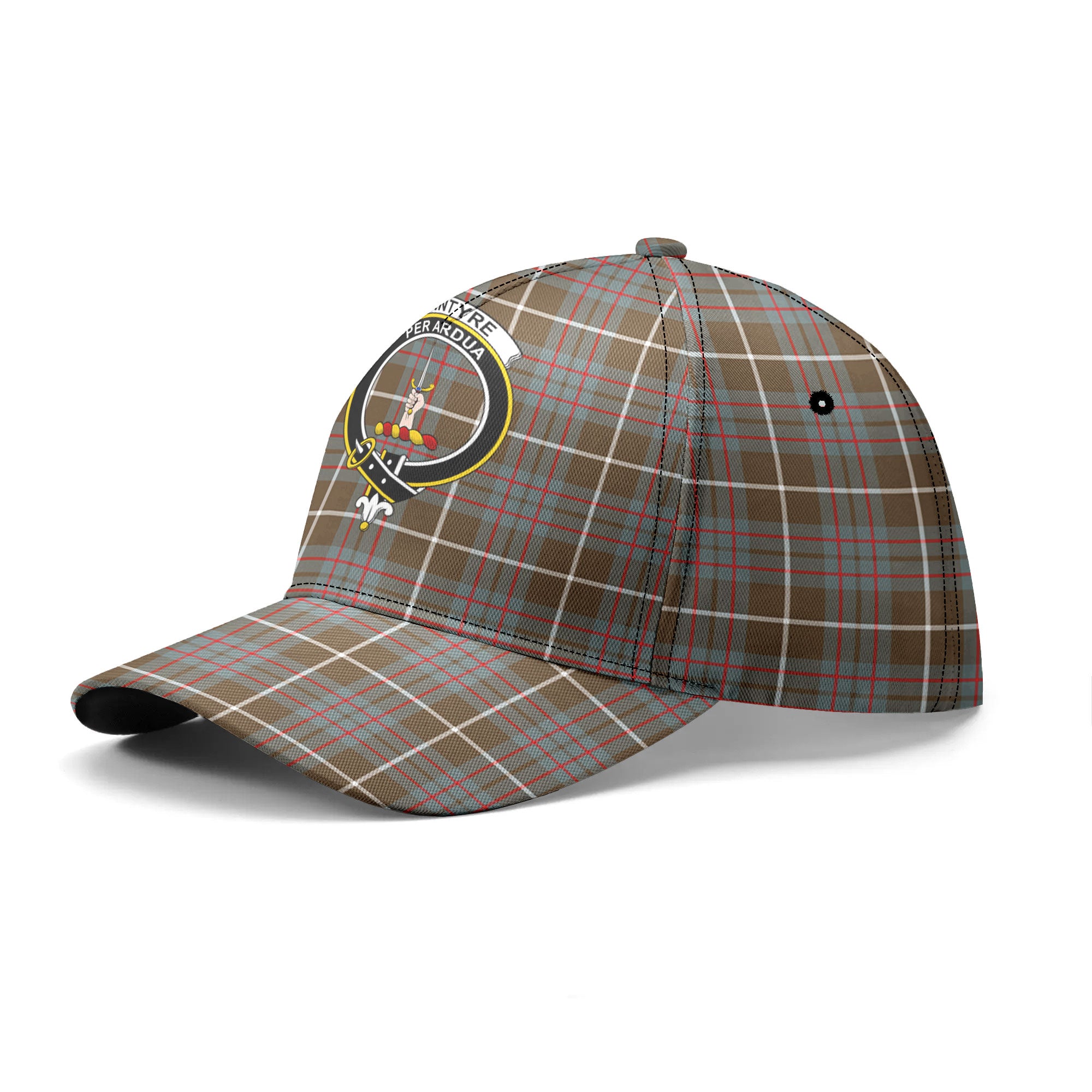 McIntyre Hunting Weathered Tartan Crest Classic Cap