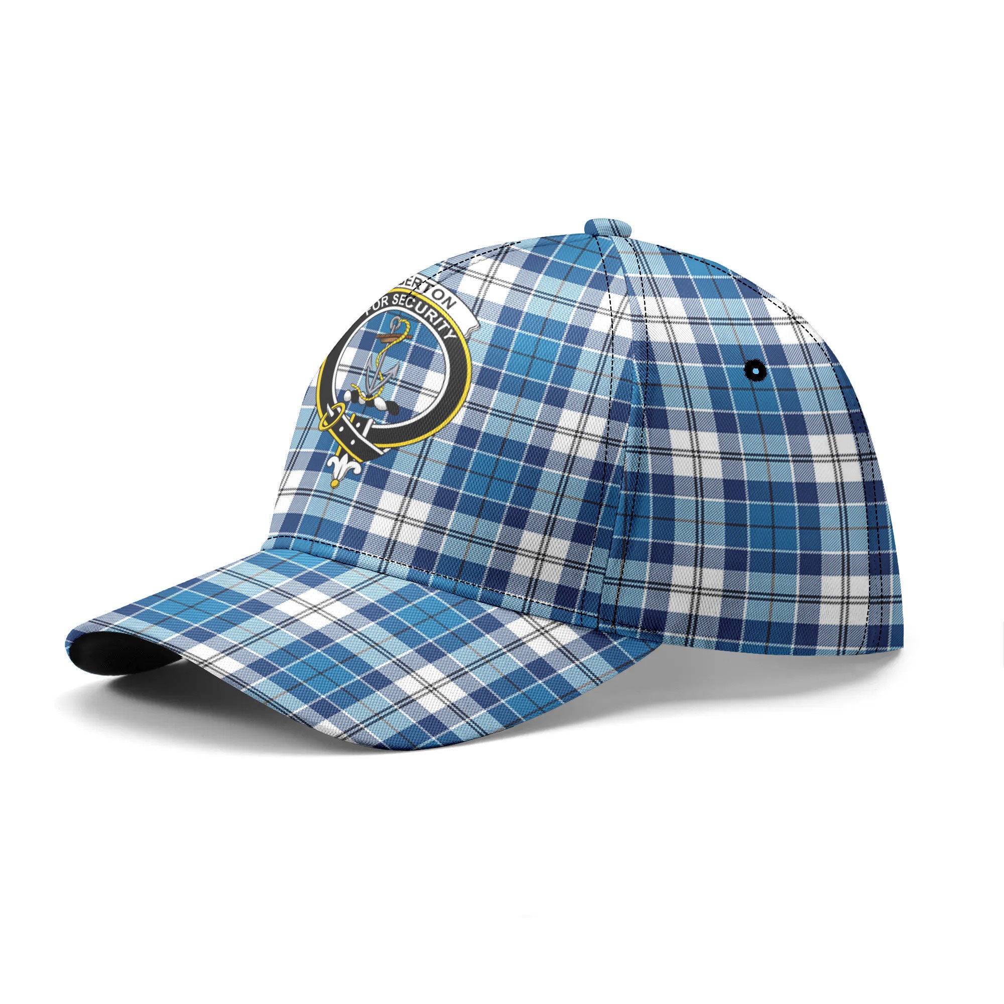 Roberton Tartan Crest Classic Cap