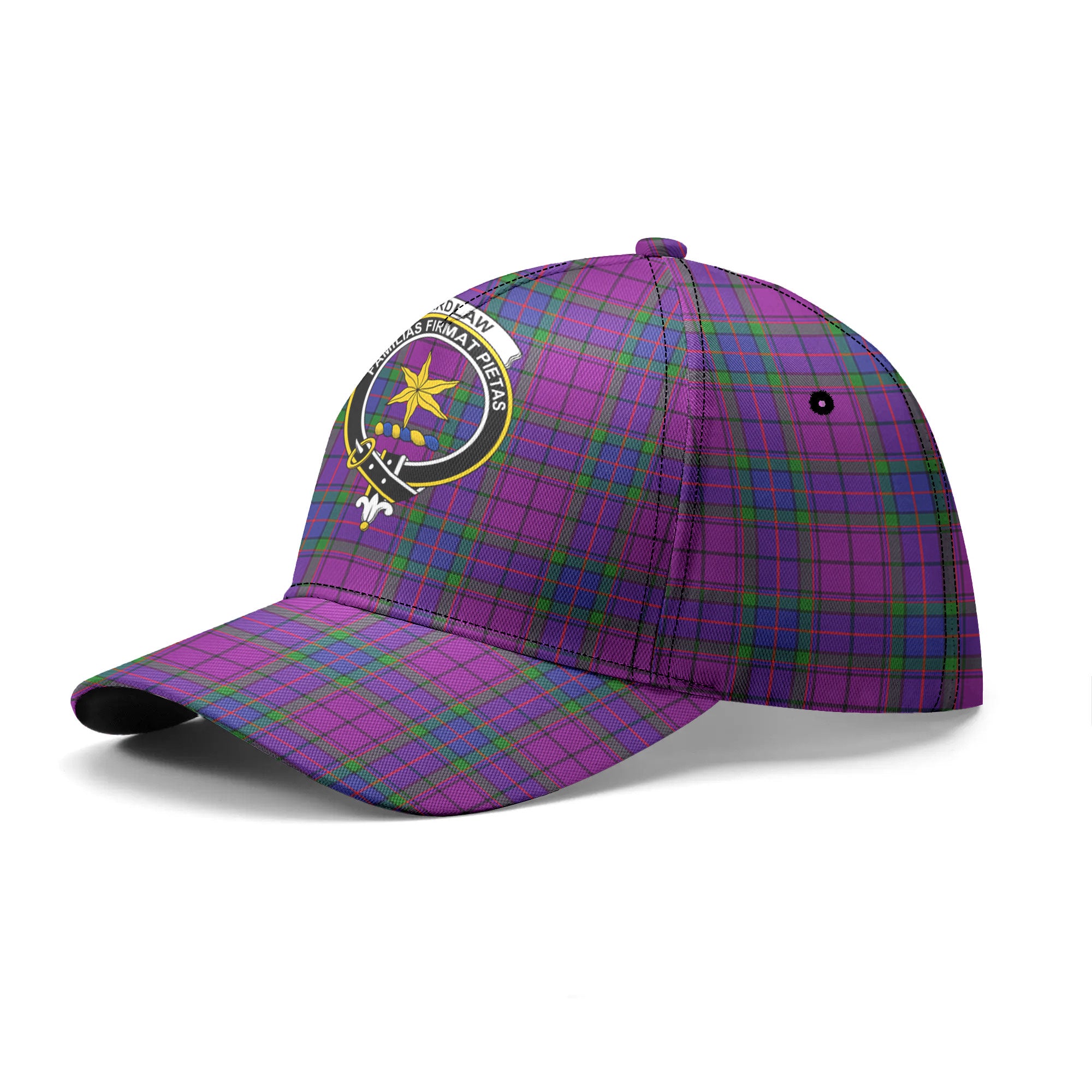 Wardlaw Modern Tartan Crest Classic Cap