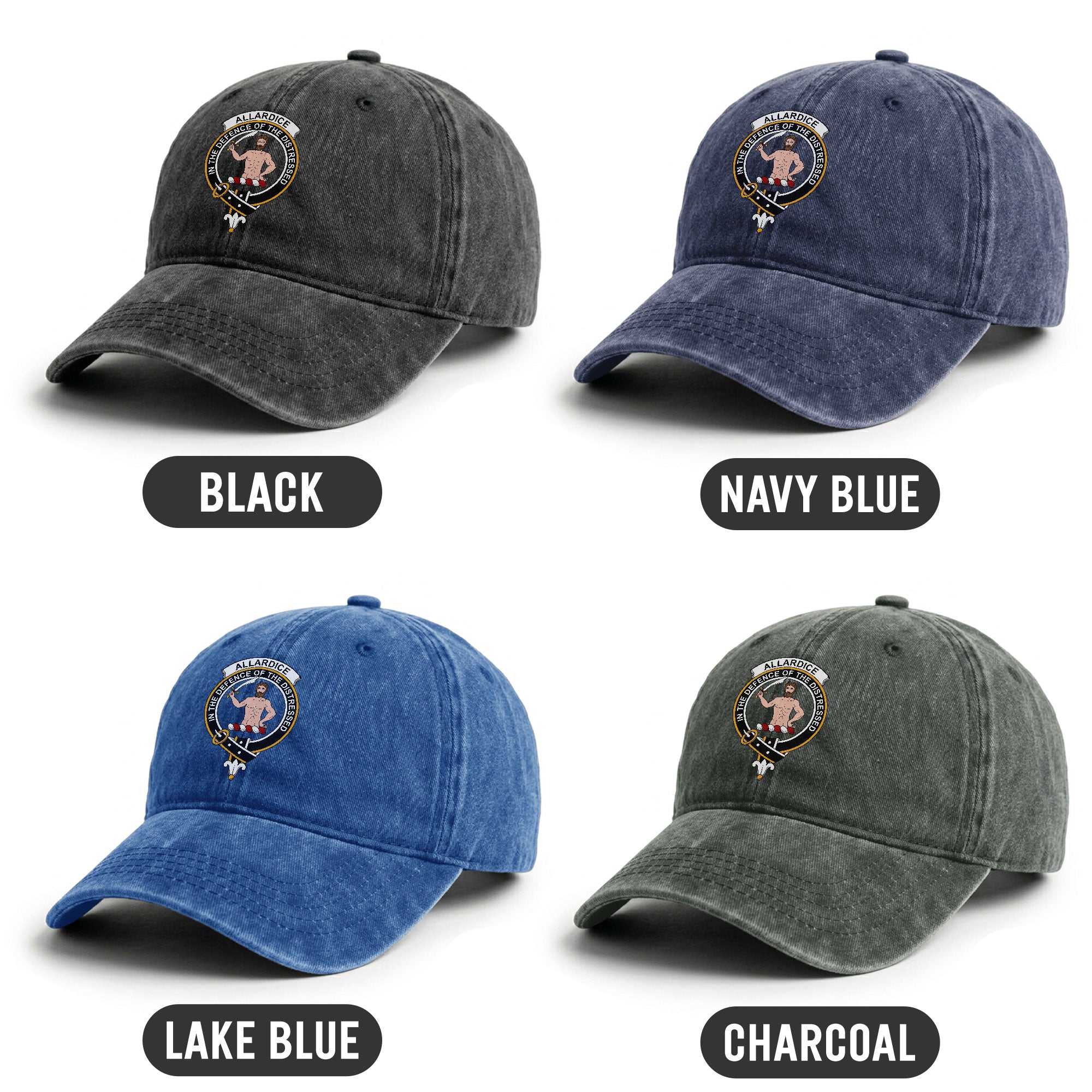 Allardice Crest Washed Classic Cap