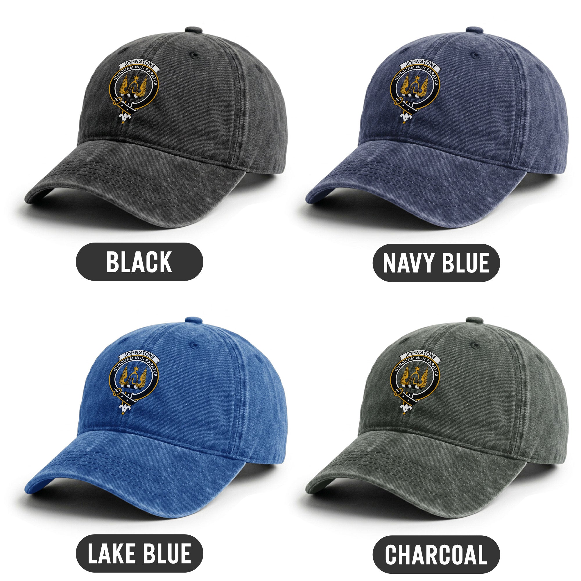 Johnstone Crest Washed Classic Cap