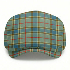 Balfour Blue Tartan Flat Caps