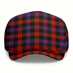 Broun Modern Tartan Flat Caps