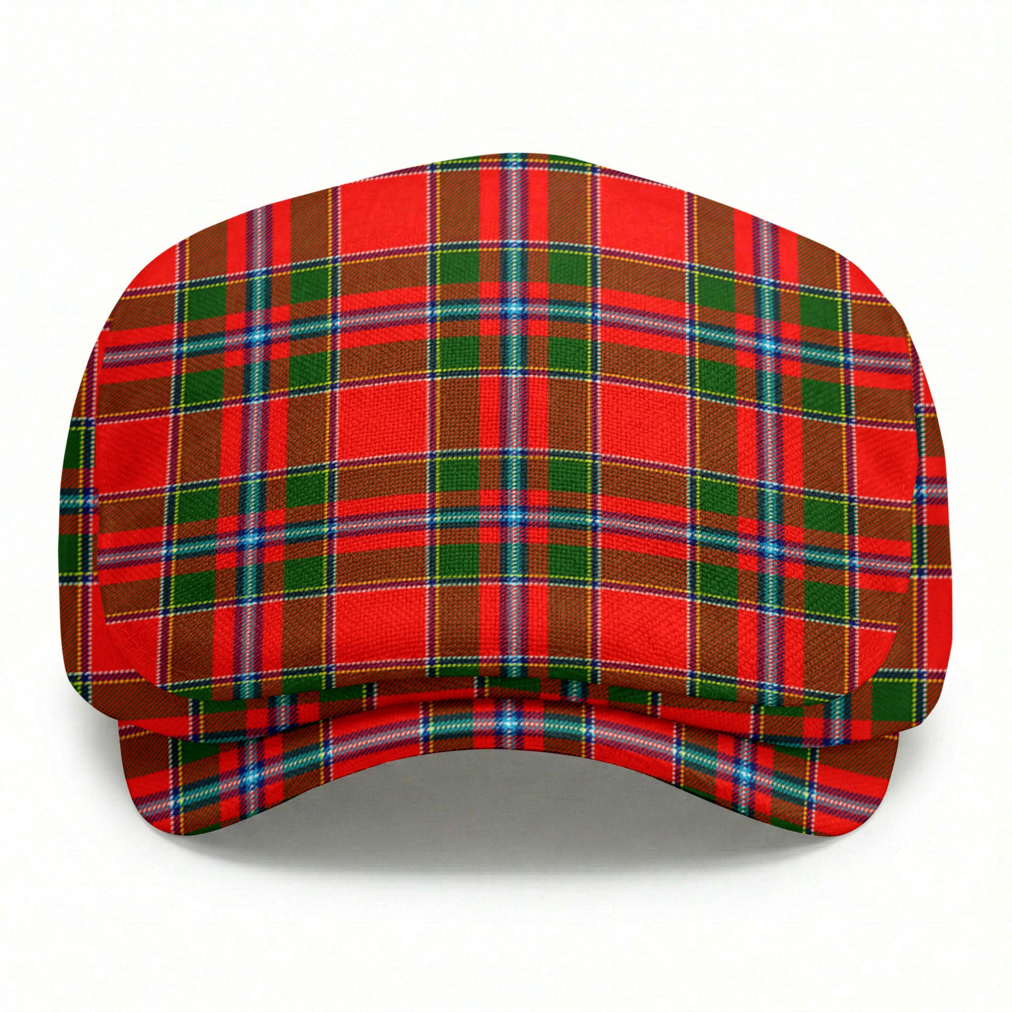 Butter Tartan Flat Caps