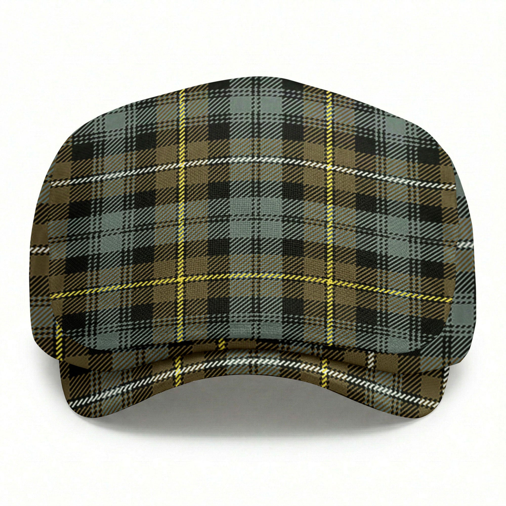 Campbell Argyll Weathered Tartan Flat Caps