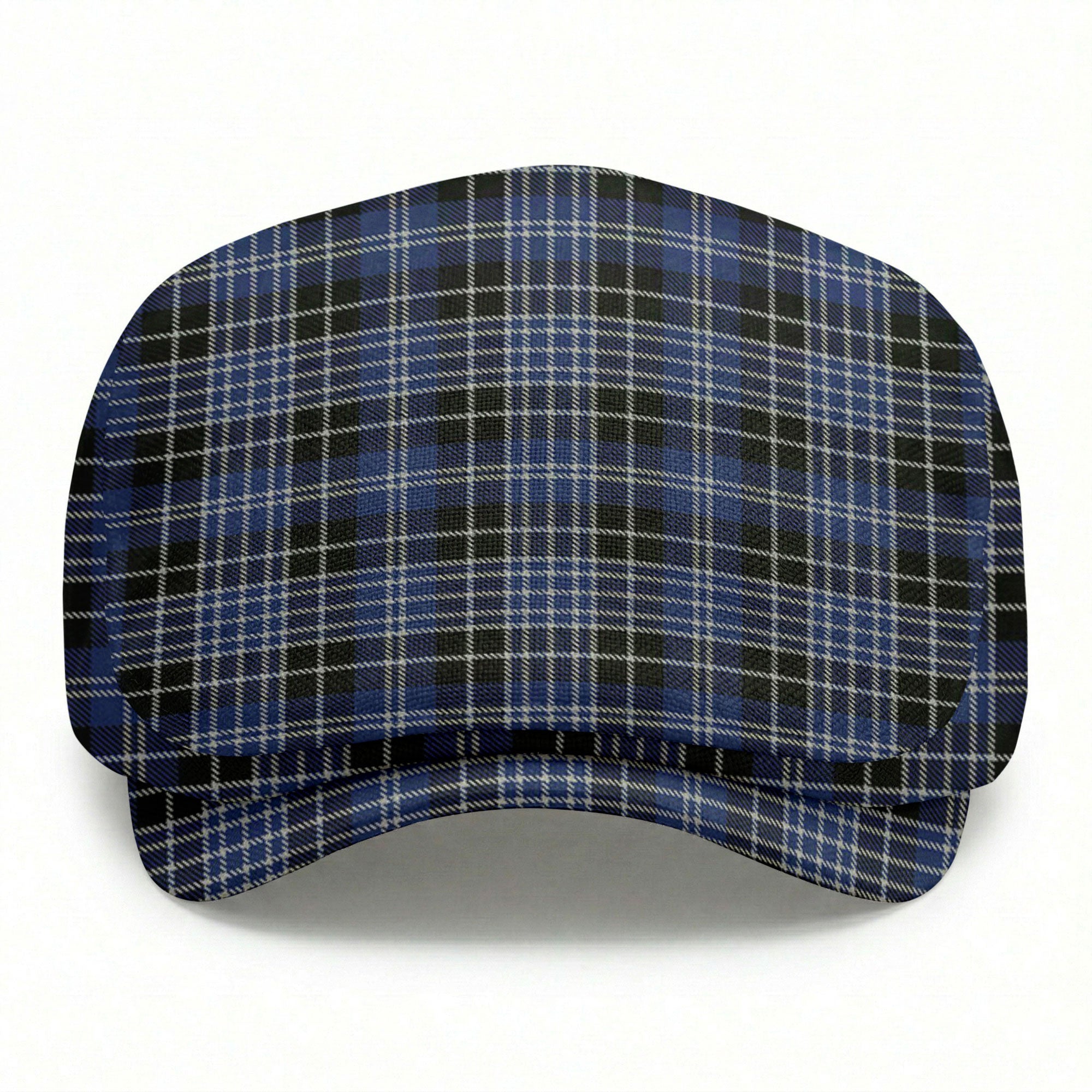 Clark Modern Tartan Flat Caps