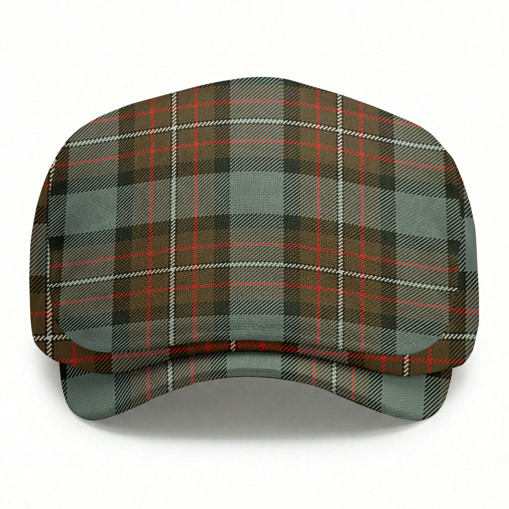 Fergusson Weathered Tartan Flat Caps