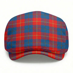 Galloway Red Tartan Flat Caps