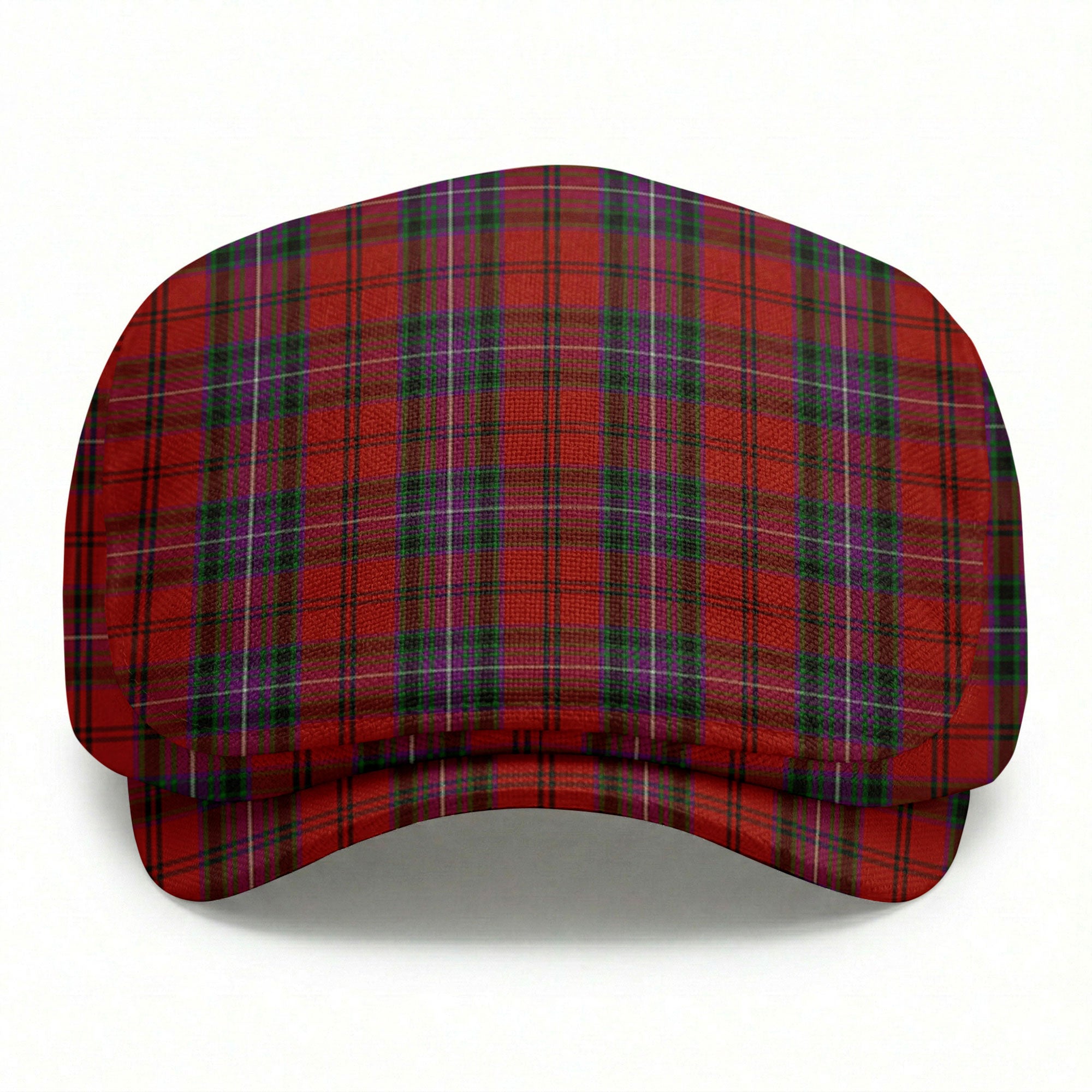 Kelly of Sleat Red Tartan Flat Caps