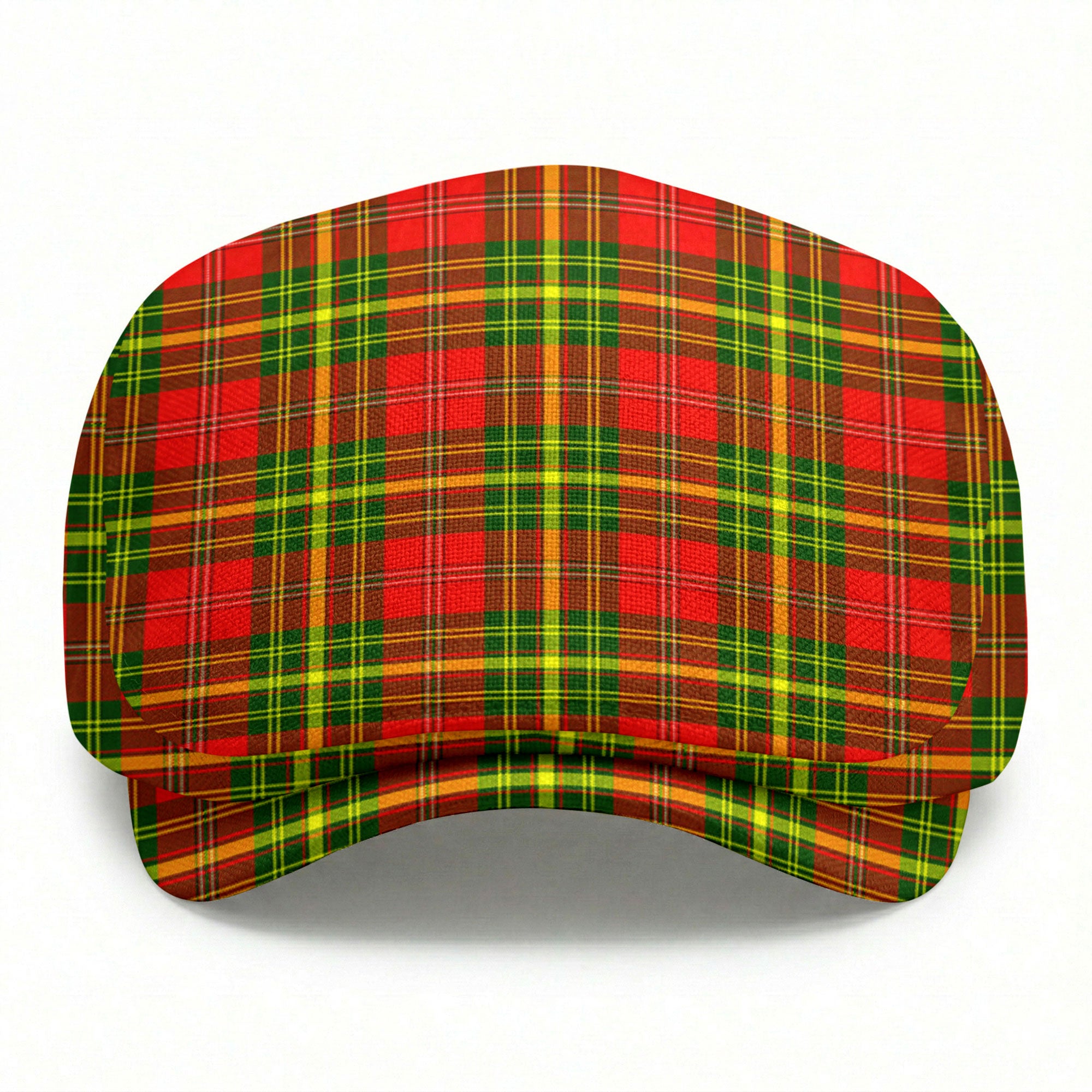 Leask Tartan Flat Caps
