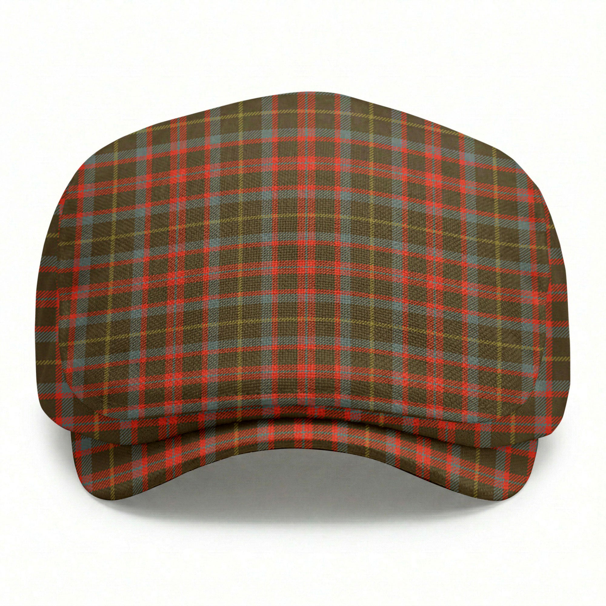 MacIntosh Hunting Weathered Tartan Flat Caps