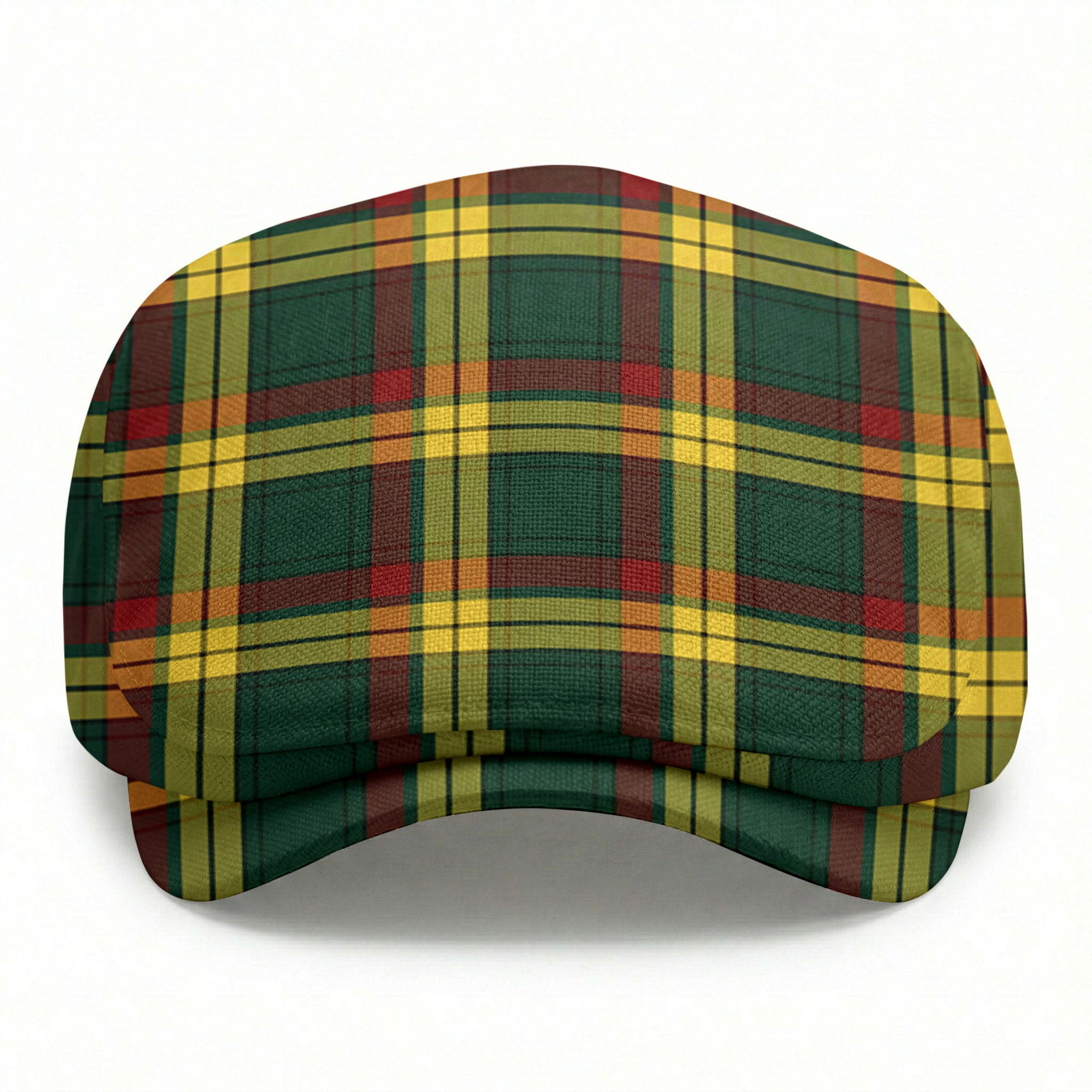 MacMillan Old Modern Tartan Flat Caps