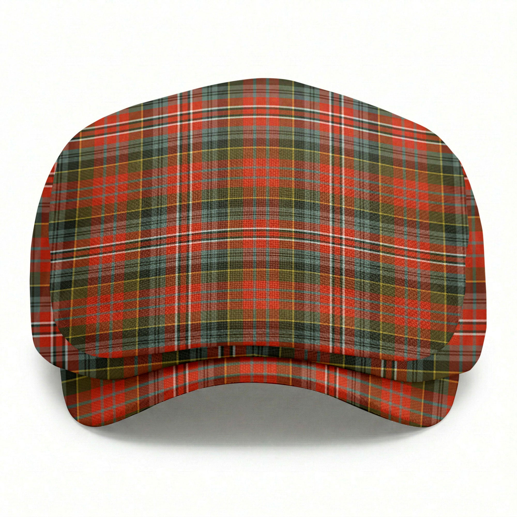 MacPherson Weathered Tartan Flat Caps