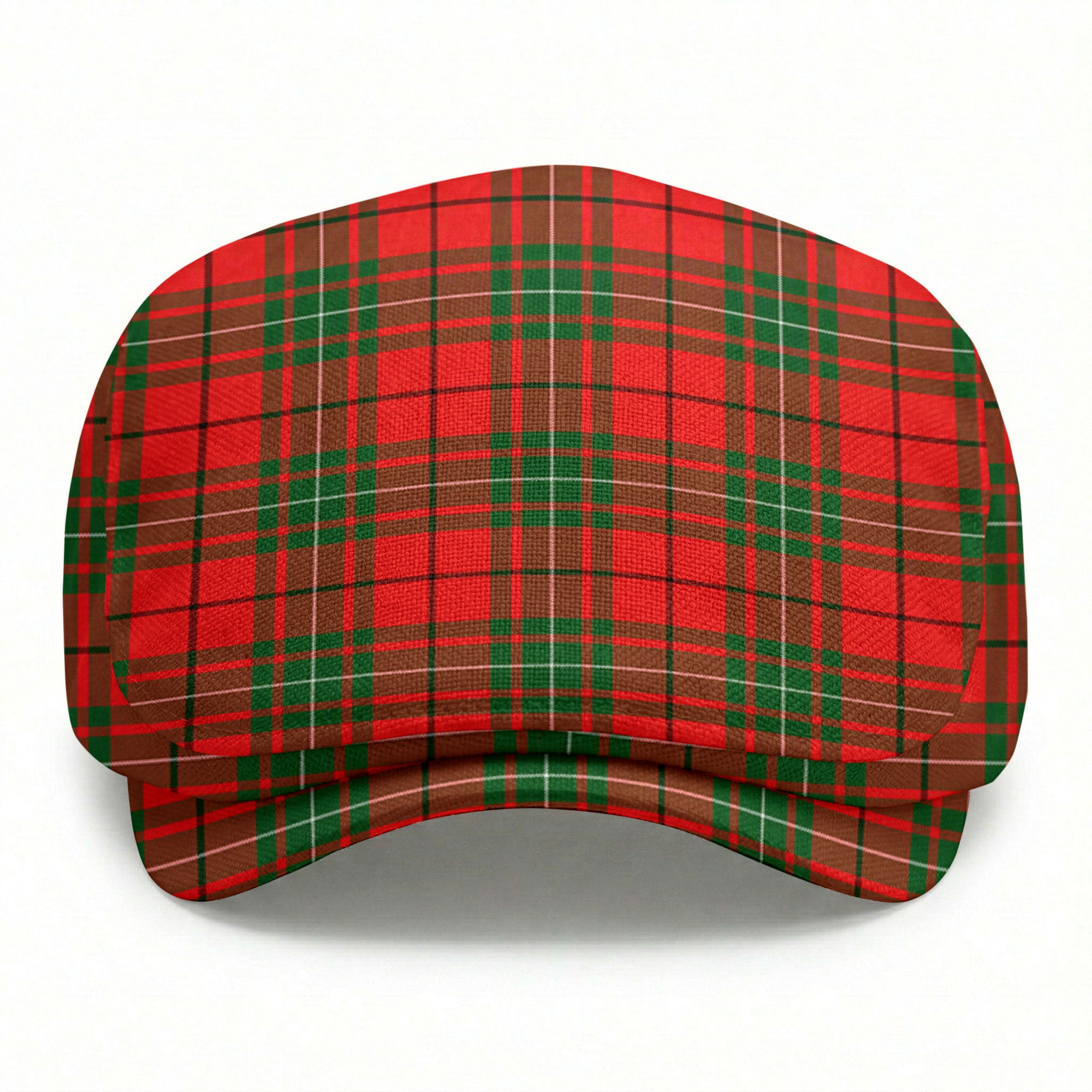 McAulay Modern Tartan Flat Caps