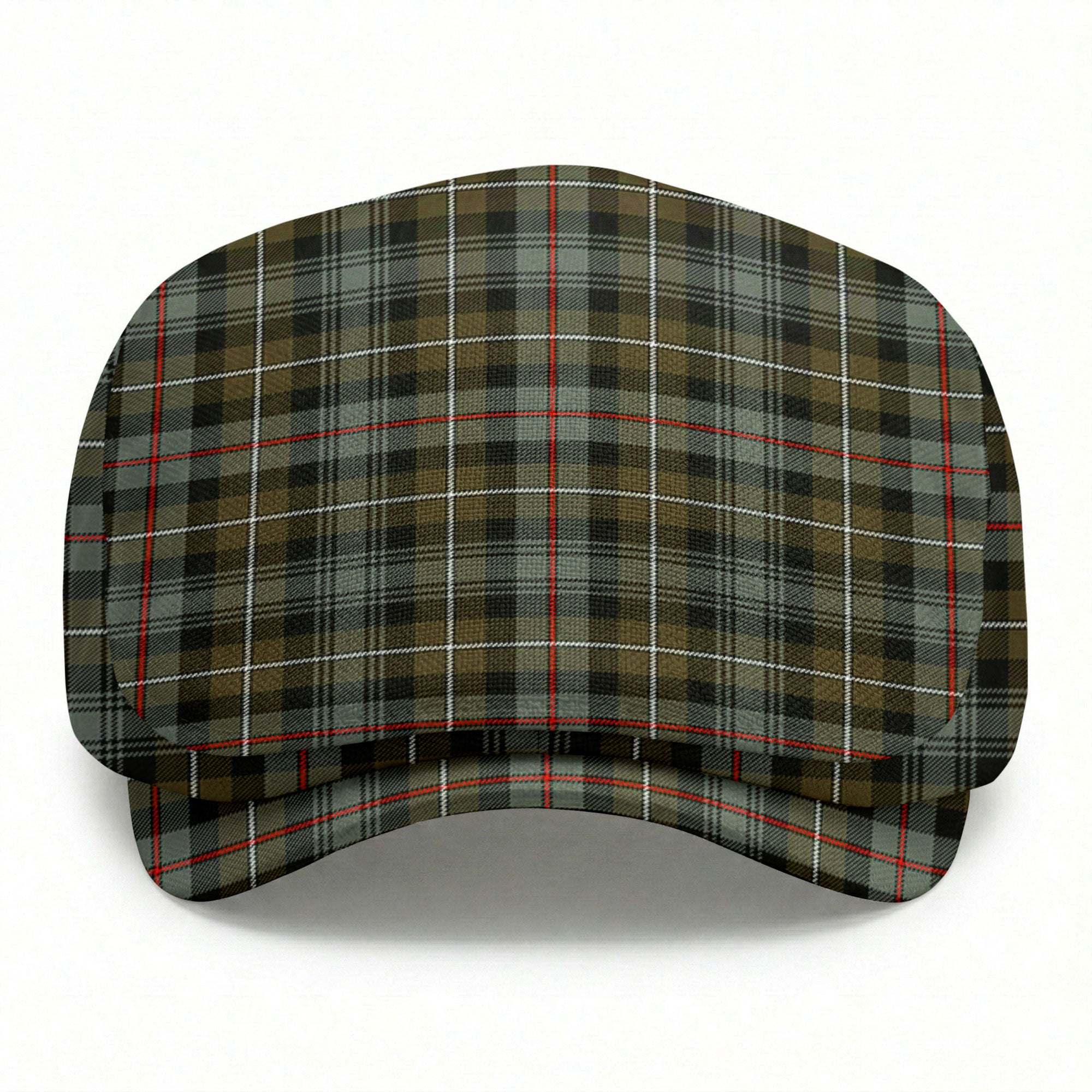 McKenzie Weathered Tartan Flat Caps