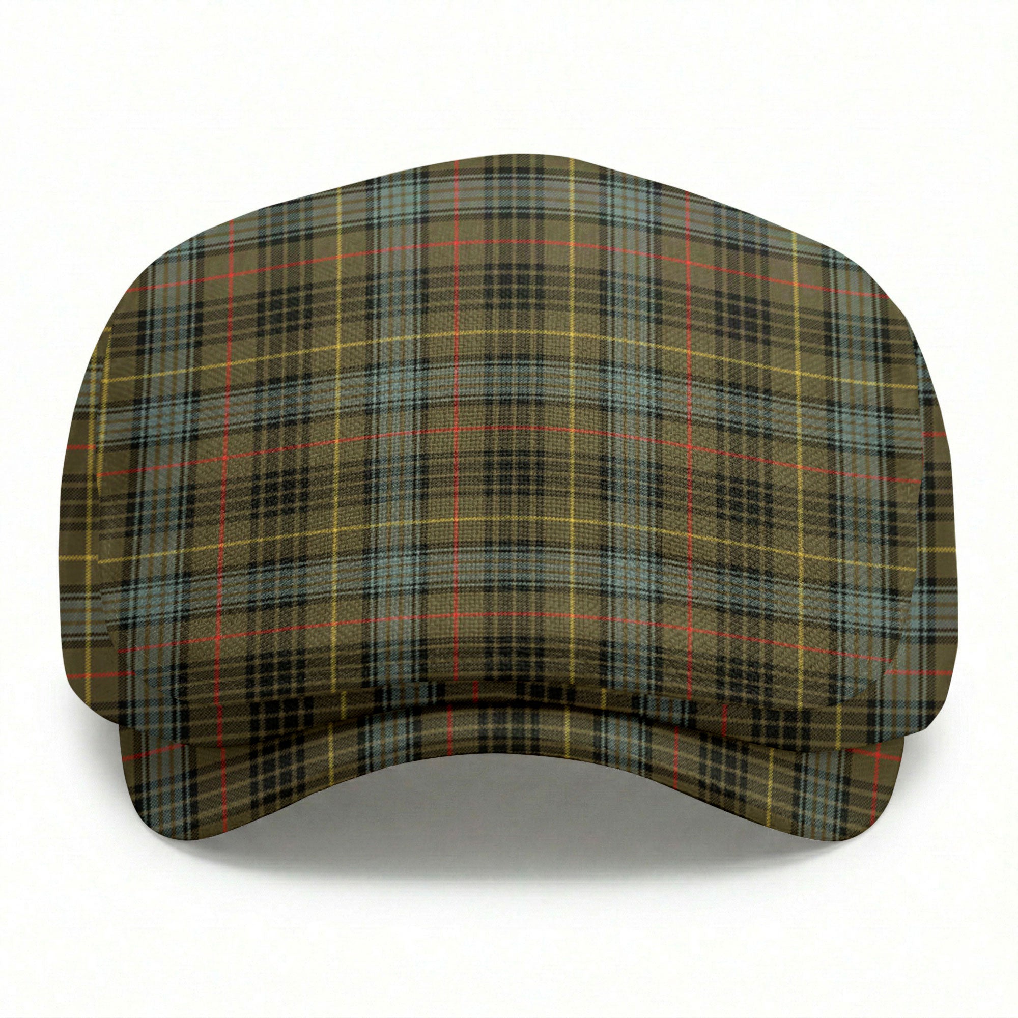 Stewart Hunting Weathered Tartan Flat Caps
