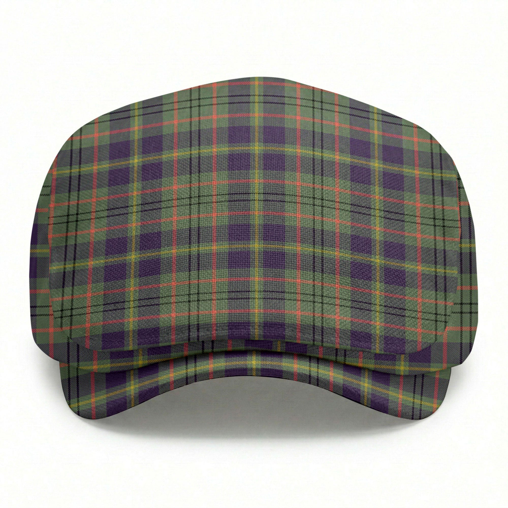 Taylor Weathered Tartan Flat Caps