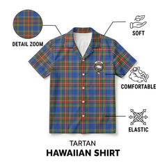Beaton Ancient Tartan Crest Hawaiian Shirt