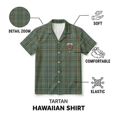 Kelly Dress Tartan Crest Hawaiian Shirt