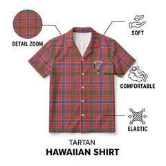 McRae Ancient Tartan Crest Hawaiian Shirt