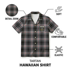 Moffat Modern Tartan Crest Hawaiian Shirt