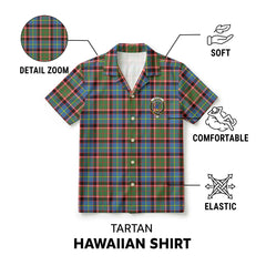 Stirling (of Cadder-Present Chief) Tartan Crest Hawaiian Shirt