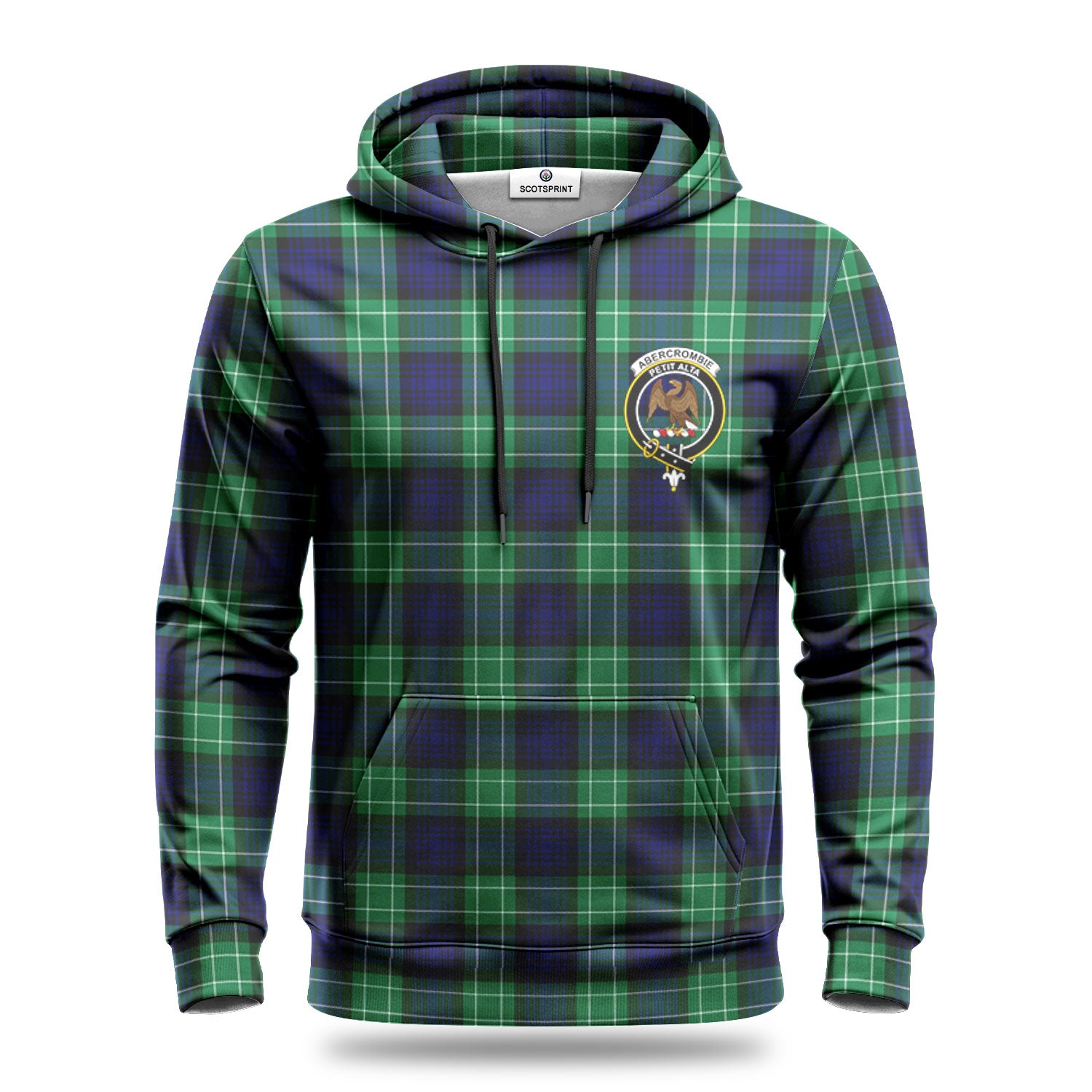 Abercrombie Tartan Crest Hoodie