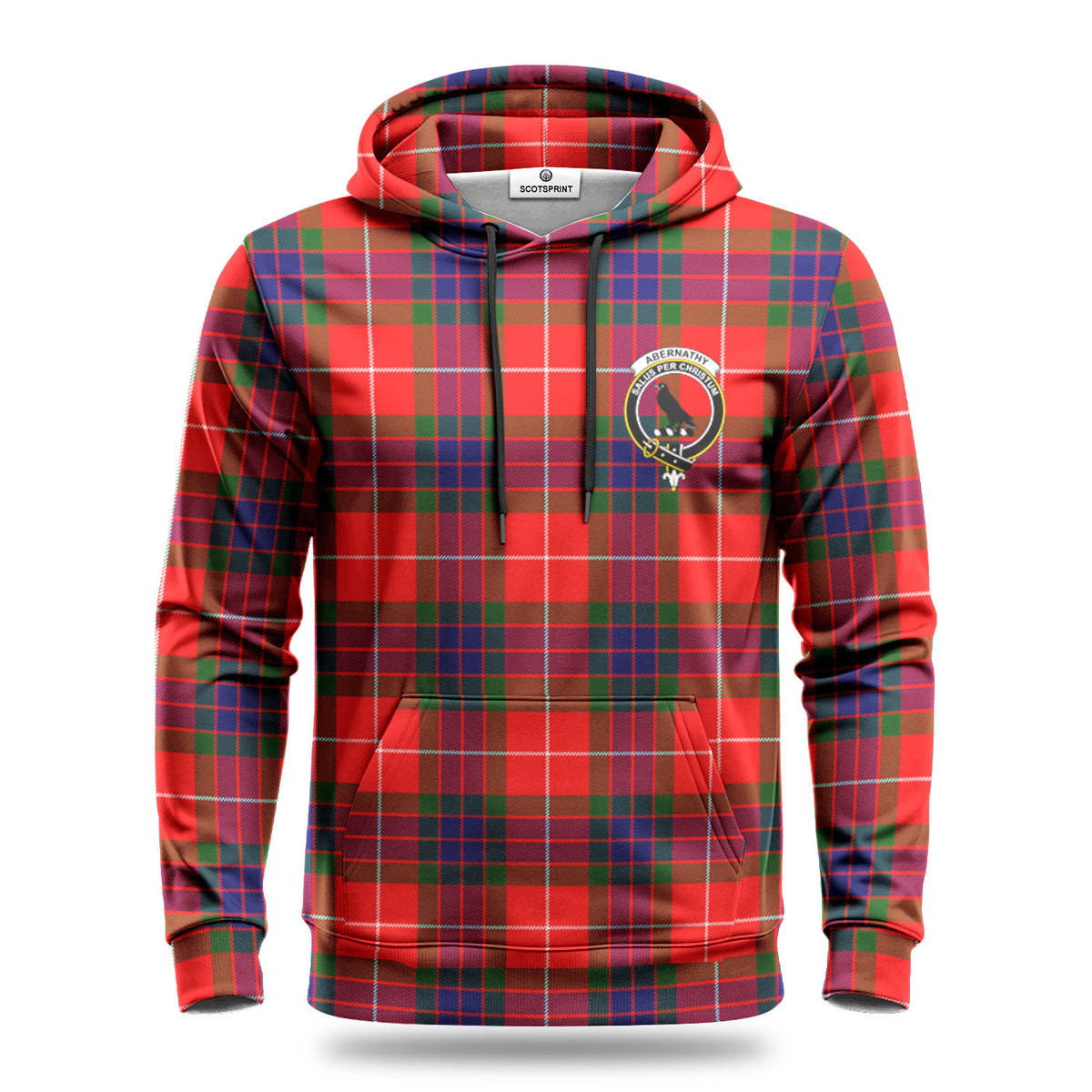 Abernathy Tartan Crest Hoodie