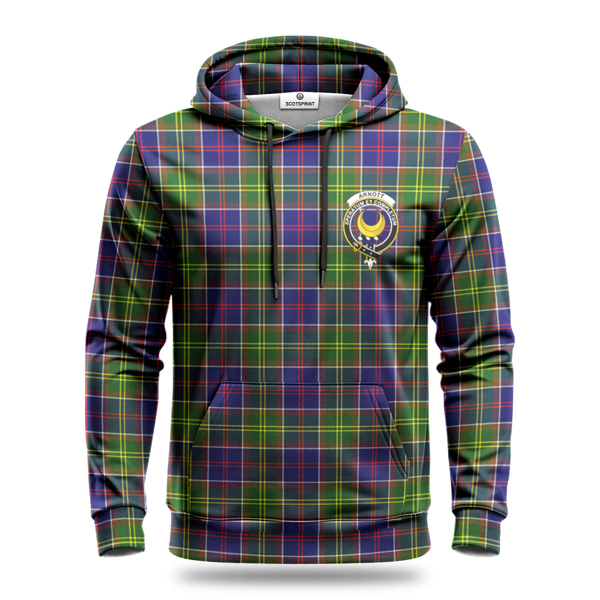 Arnott Tartan Crest Hoodie