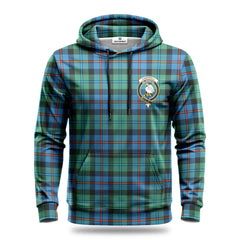 Campbell of Cawdor Ancient Tartan Crest Hoodie