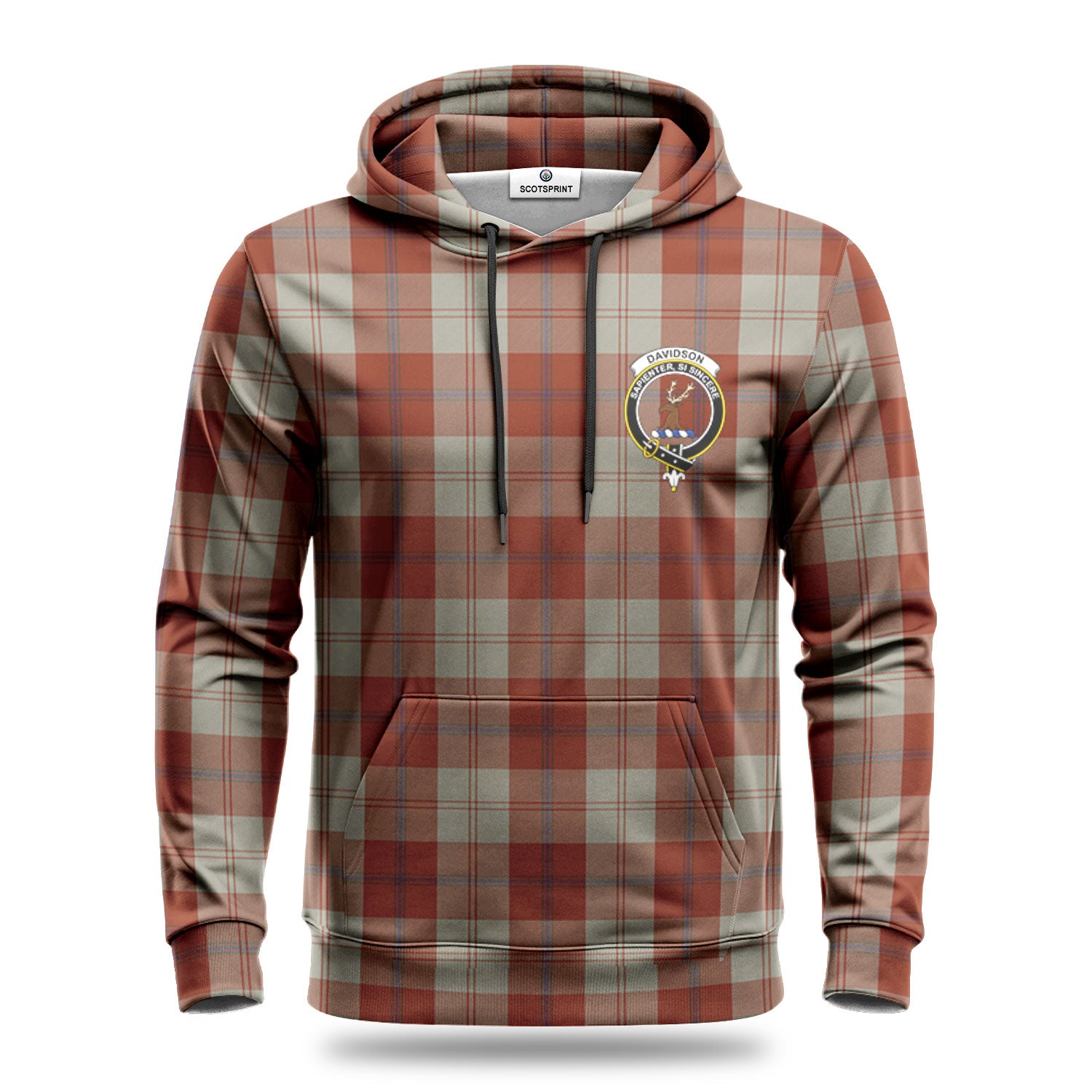 Davidson Dress Dancers Tartan Crest Hoodie