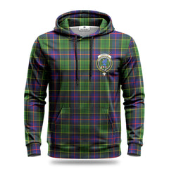 Forsyth Modern Tartan Crest Hoodie